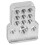 Alu RC ShockMount WPL C14/C24/MN-D90 Bianco 19.0g 7