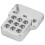 Alu RC ShockMount WPL C14/C24/MN-D90 Bianco 19.0g 12