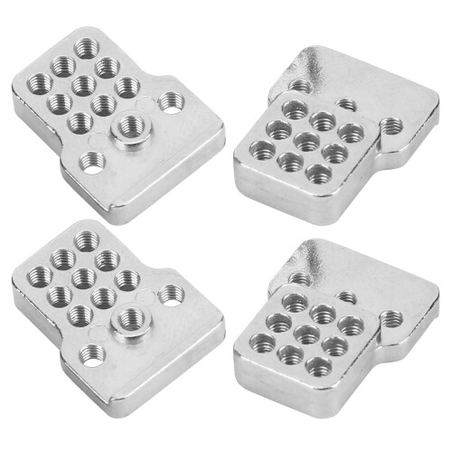Alu RC ShockMount WPL C14/C24/MN-D90 Bianco 19.0g