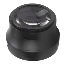 0,45x Objectif grand-angle 37 mm/46 mm Verre d'alliage noir