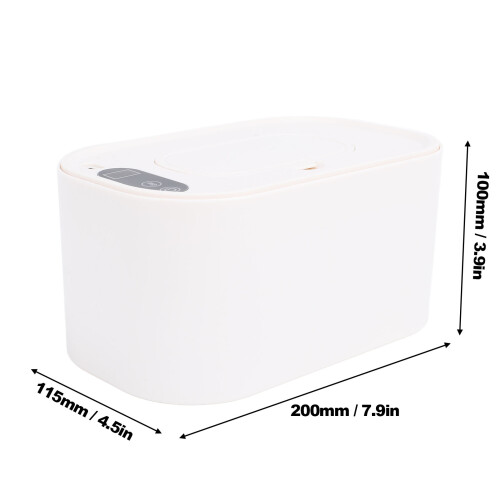 Chauffe-lingettes 4 réglages ABS USB portable 388,00 g 1