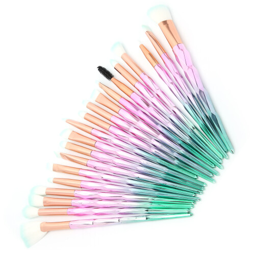 Set di 20 pennelli per il viso - Ombretto/Blush ABS 2