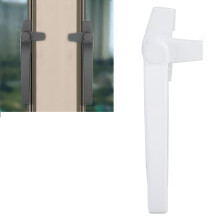 4PCS Window Handle Aluminum Alloy Window Handle Lock for Internal and External Sliding Door Vertical and Horizontal Sliding Window Left Han