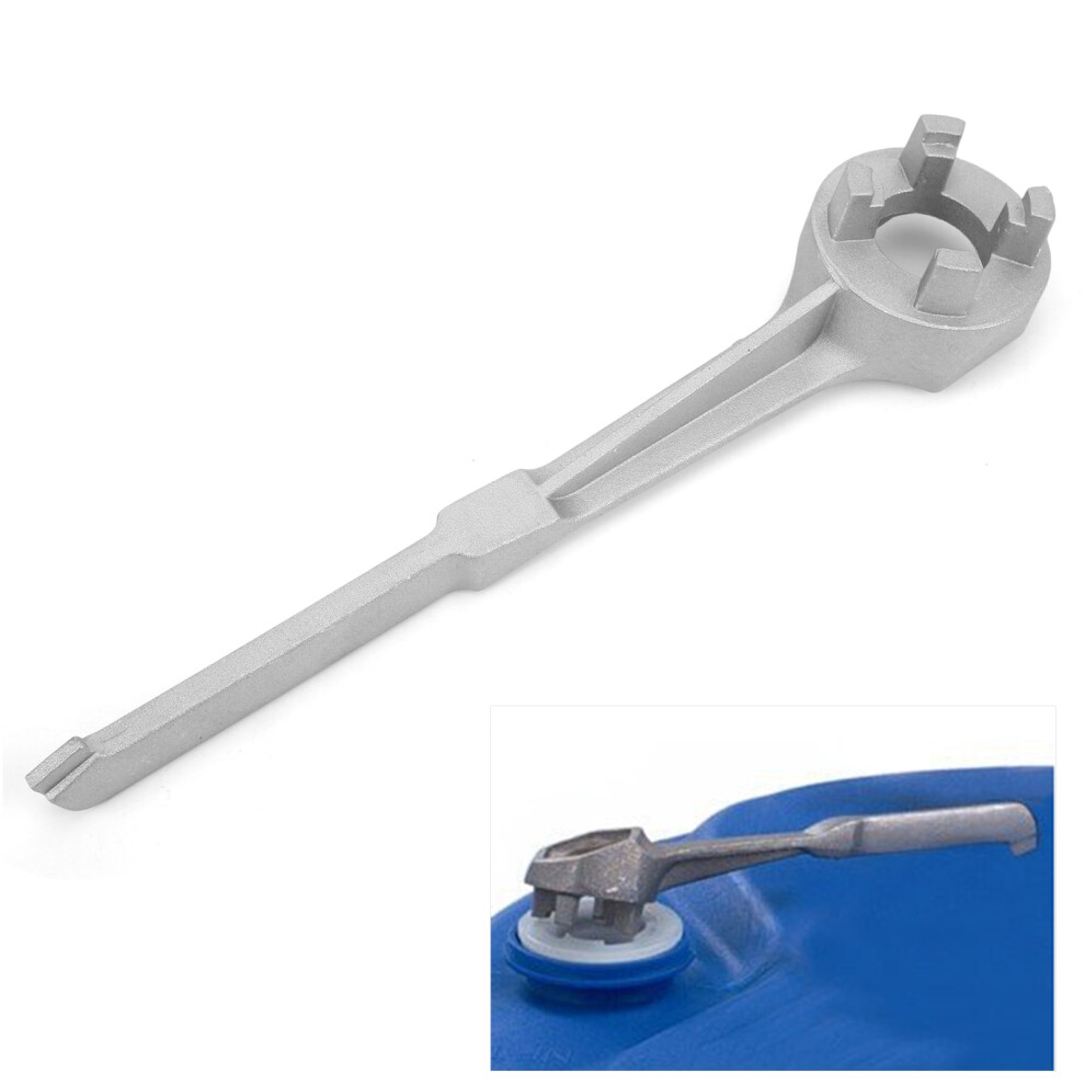 Oil Drum Bung Wrench Aluminum For Opening Lid Of 10 15 20 30 55 Gallon Standard Plug 8721322748464