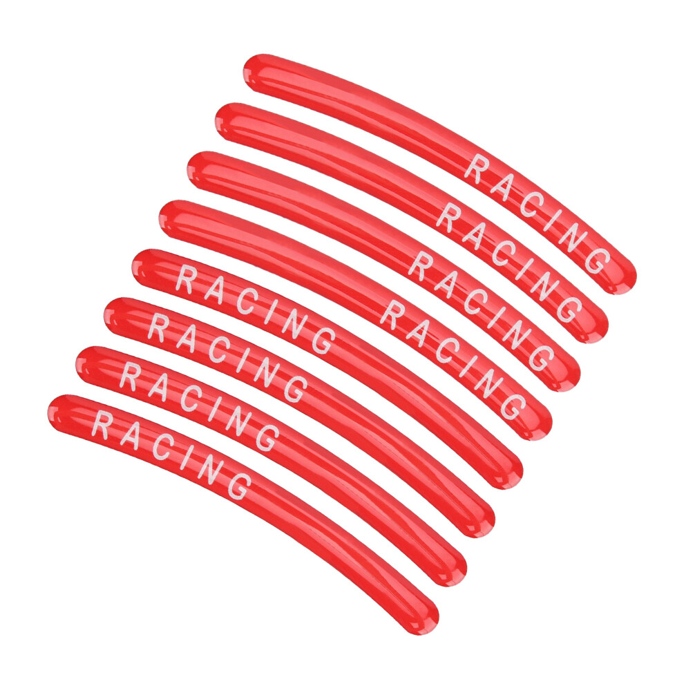 8Pcs Wheel Rim Stickers Waterproof Reflective Tire Decoration For Kawasaki Racing Cartype 1 7601322748248