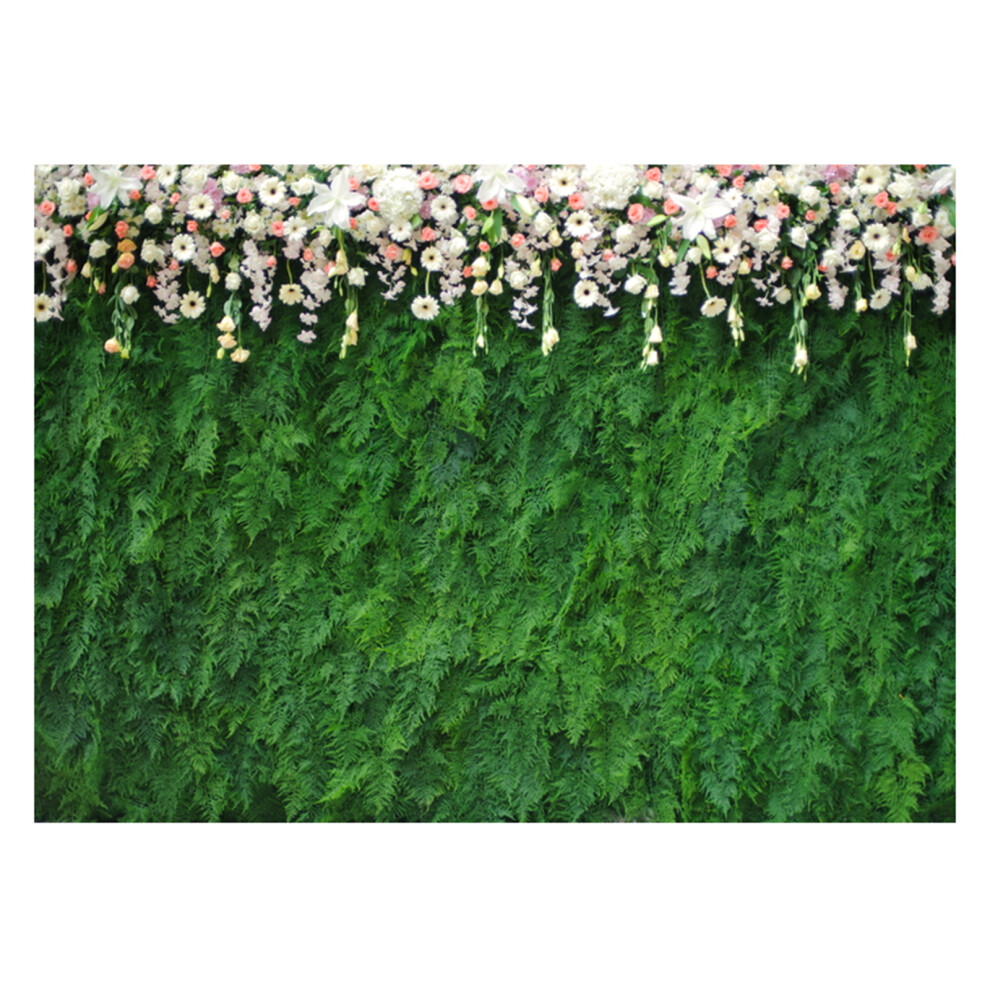 Artificial Leaves Photography Background Fabric Birthday Party Decoration Backdrop 8171322747842