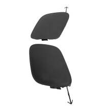 1 paire de cache-crochets de remorquage avant ABS XW50 2018-2022