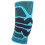 Ginocchiera XL Nylon/Silicone/Alluminio Blu-Nero 16
