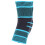 Ginocchiera XL Nylon/Silicone/Alluminio Blu-Nero 15