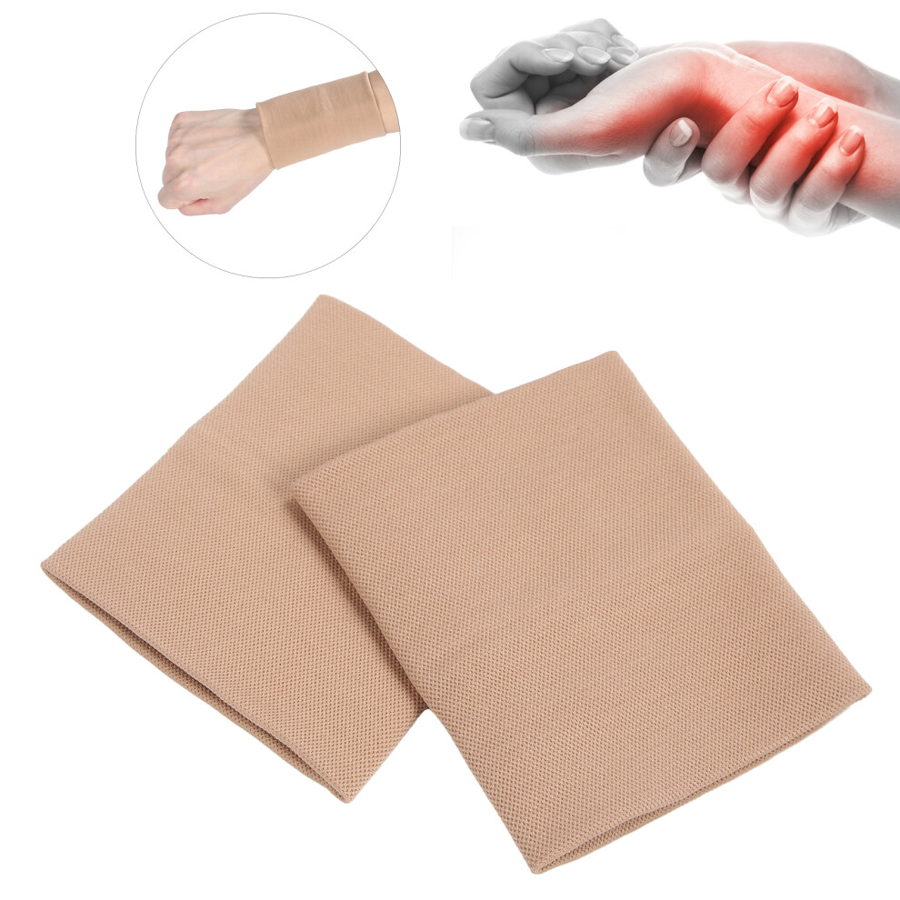 Soft Compression Wrist Sleeve Elastic Wrist Support Sleeve Sports Wrist Brace for Men WomenXL