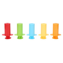 5 Stück Kunststoff-Tonpresse - DIY Kinder Töpfer-Formextruder für Kinder
