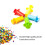5 pièces d’outils d’extrusion colorés pour argile DIY 6