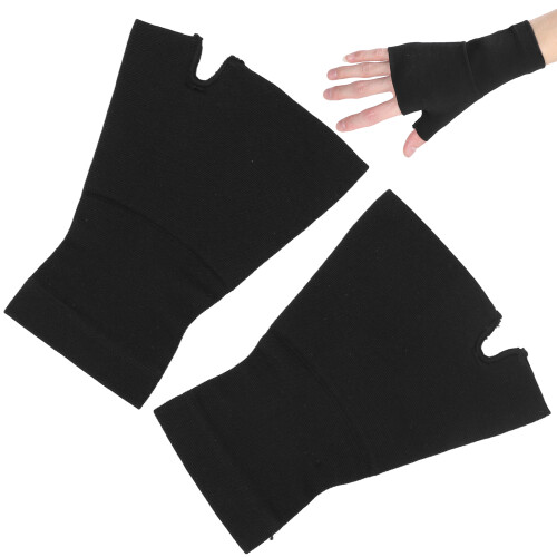 Support de bande pour poignet et pouce - Noir S/M/L/XL Manchon