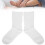 Chaussettes diabétiques en coton blanc taille unique 14
