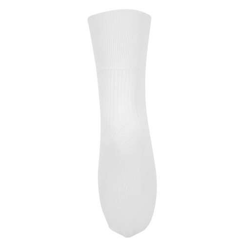 Chaussettes diabétiques en coton blanc taille unique 2