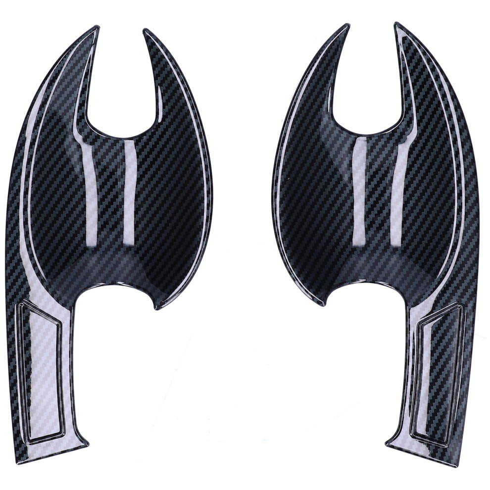 4Pcs Car Door Handle Bowl Cover Accessories Replacement For Mazda Cxâ3 2016Â2018Carbon Fiber Style 4931322753175