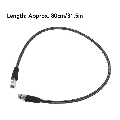 Tubo da immersione ad alta pressione da 80 cm, treccia di carbonio 1