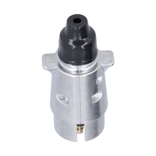 Prise de remorque à 7 broches 12 V DC argentée et étanche 1