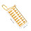 Porte-clés en Alliage abaque 5,8  2,6  0,5 cm 5