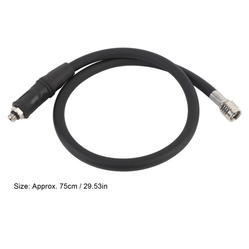 75cm Diving Medium Pressure Hose Diving Second Stage Regulator Hose Diving Regulator Hose for Diving Activities 1