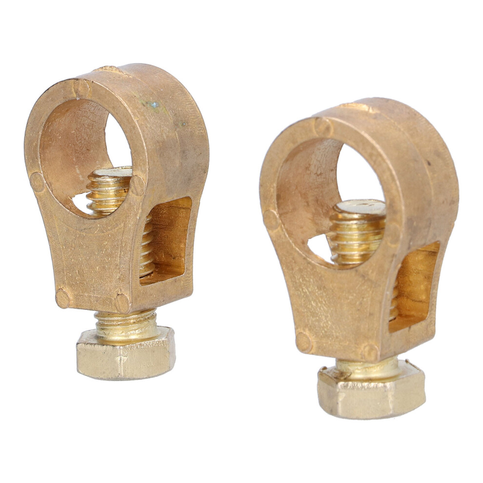 Pure Copper Battery Terminal Positive Negative Wire Connector Clamp Good Conductivity Universal 4361322754283