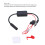 Amplificatore di segnale per antenna 25 dB ABS rame 12 V 8