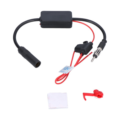 Amplificatore di segnale per antenna 25 dB ABS rame 12 V 1