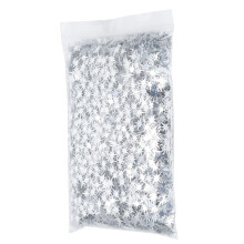 1 Pack Star Sequins 8‑Pointed Glitter Decorative Crumbs PVC Material DIY Adornment FittingSilver