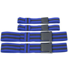 Bande di resistenza per allenamento Confezione da 2 pezzi Allenamento muscolare Elastiche Aiuto per la circolazione sanguigna