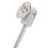 Asta di supporto idraulico YQL250x90x1550N, argento 5