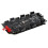 Controllore LED PCB Hub ARGB 6 porte 100x62x12mm 3A 7