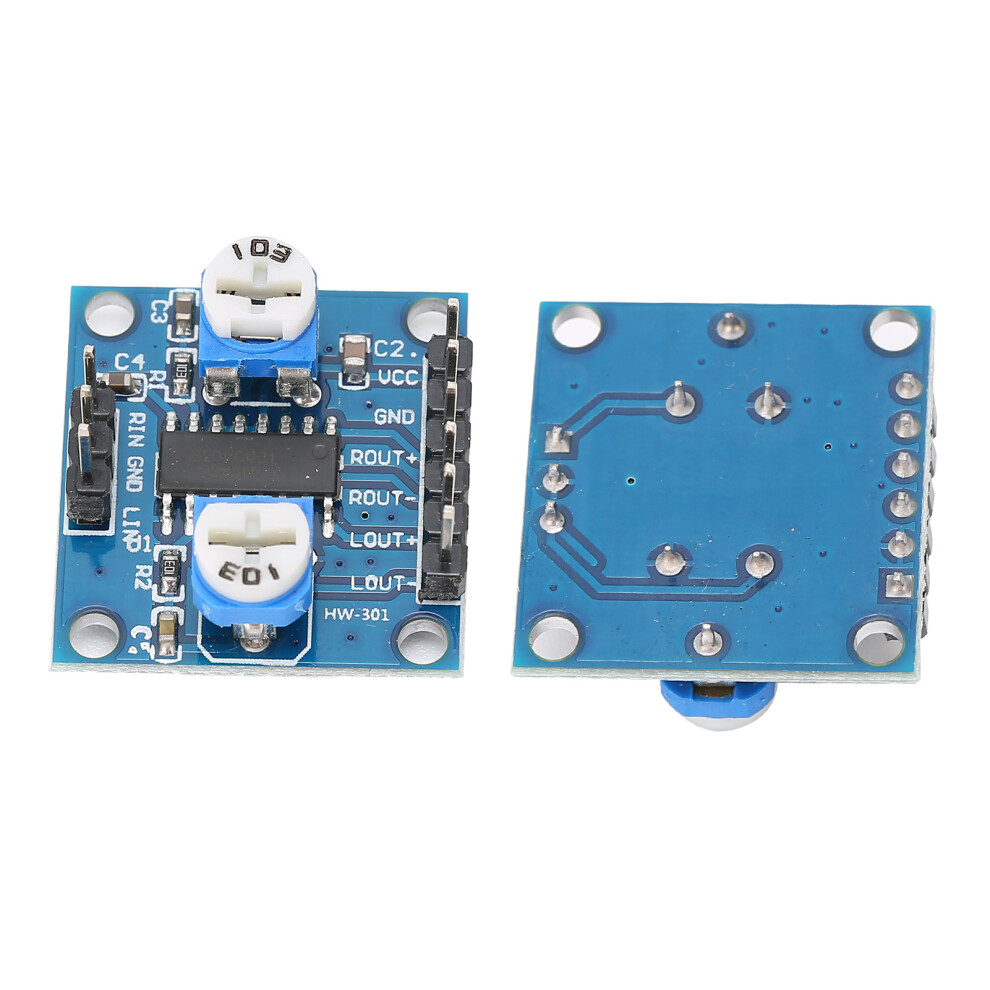 Pam8406 Digital Amplifier Board With Volume Potentiometer Stereo Noiseless Power Amplifier 5Wx2 7901322755988