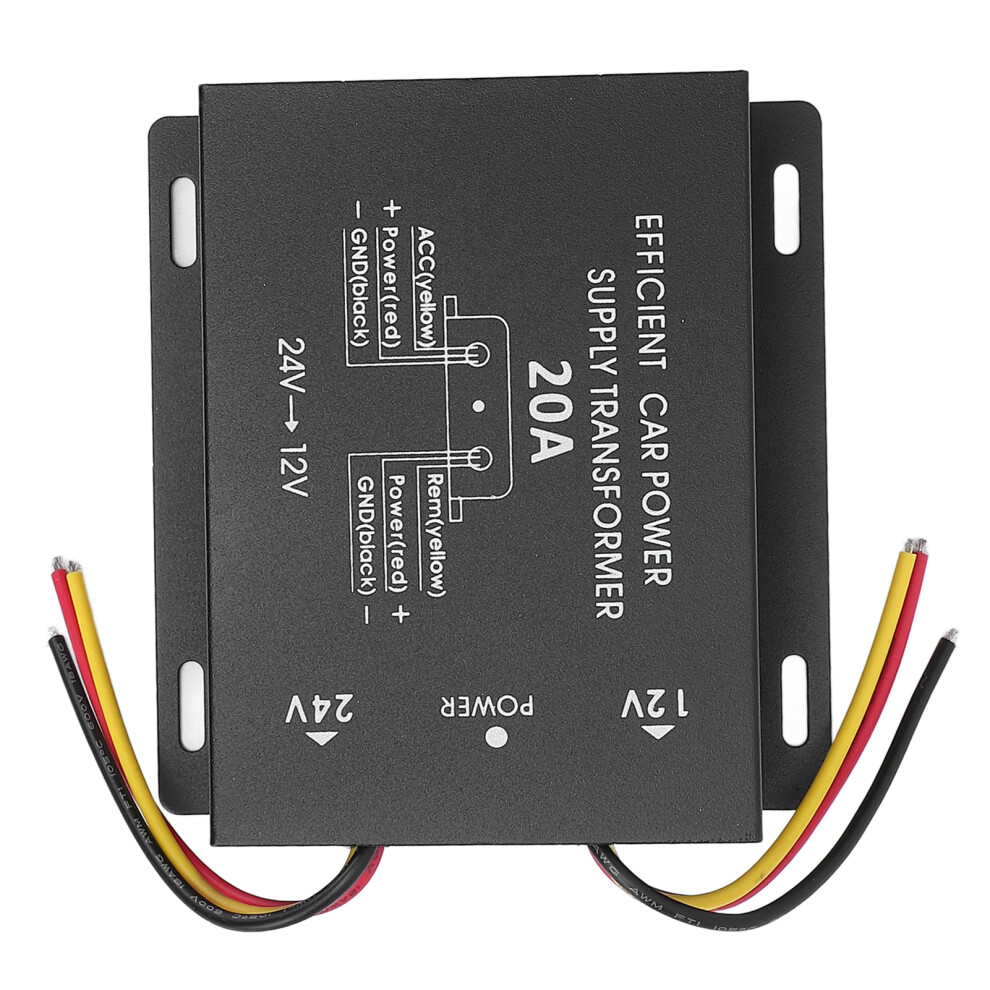 24V To 12V Dc Voltage Converter Powerful Car Power Supply Voltage Converter For Trucks Motorhomes Suvs Buses 20A 240W 4241322756572