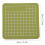 Ensemble de 7 plaques de coupe 6  6 cm / 2,4  2,4 po multicolores 6