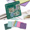 Ensemble de 7 plaques de coupe 6  6 cm / 2,4  2,4 po multicolores 10