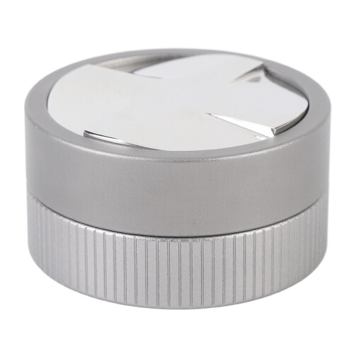 Distributore argentato da 51 mm/2 in, regolabile automaticamente in altezza