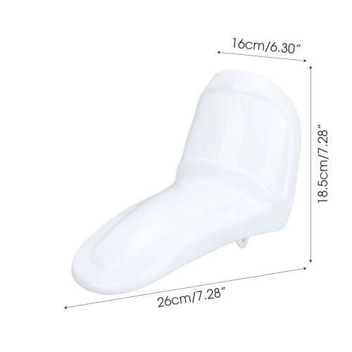 PW50 PY50 Y-Zinger 1998-2024 garde-boue avant blanc 1