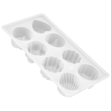 Moule à gelée en PP translucide, 39 g / 1,4 oz, taille unique