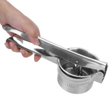 Ricer per patate manuale in acciaio inossidabile 430, 580 g, 26,6 x 10 cm