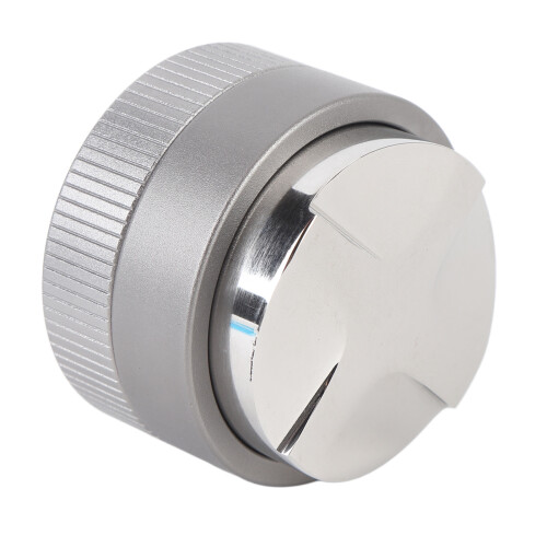 Distributore di pressino Altezza automatica 58mm/2.3in Argento