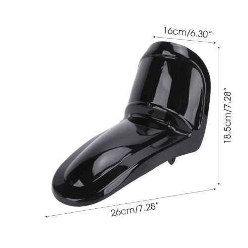 PW50 PY50 Y-Zinger 50cc Garde-boue avant noir 1