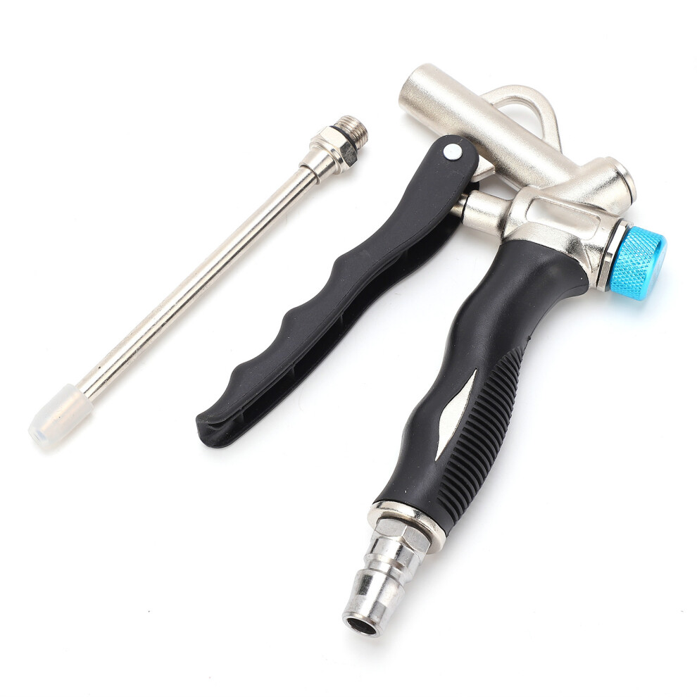 2ÂWay Air Blow Gun Dust Blowing Adjustable Air Flow With Extened Nozzle 1/4In Npt 150 Psi 3021322759459