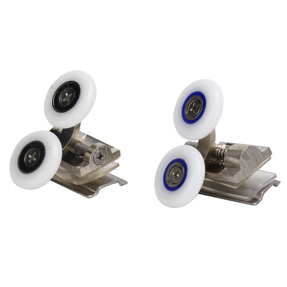 Shower Door Runner Rollers Zinc Alloy Glass Door Pulley Wheels Bathroom Accessory 3541322759902