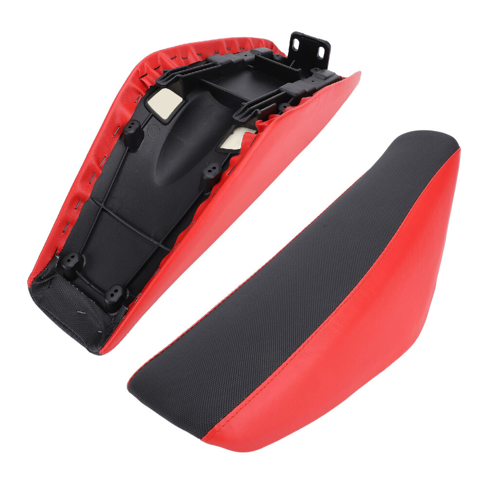Motorcycle Flat Tall Foam Seat Stable Fixation Breathable Shock Absorption For Crf50 50Cc 90Cc 110Cc 125Cc 150Cc 160Cc Pit Dirt Bike Red 7671322759742