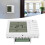 Thermostat LCD AC 220 V 198 g climatisation centrale PC+ABS couleur 15