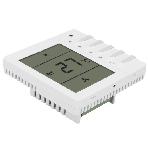 Thermostat LCD AC 220 V 198 g climatisation centrale PC+ABS couleur