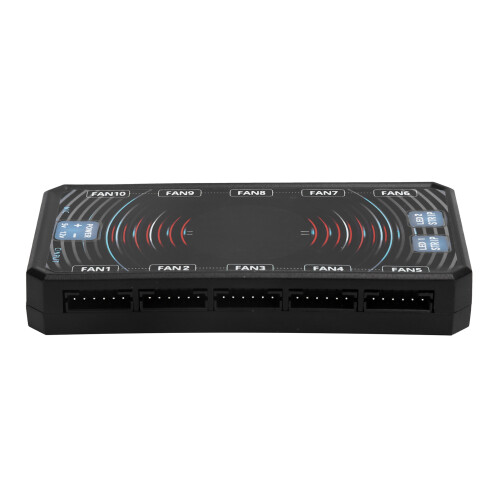 RGB multicolore 45CFM 11,0/11,5 cm rond 12V ventilateur CPU 2