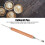 Aiguille Latte 23g 15cm Acier inoxydable+Bois 4