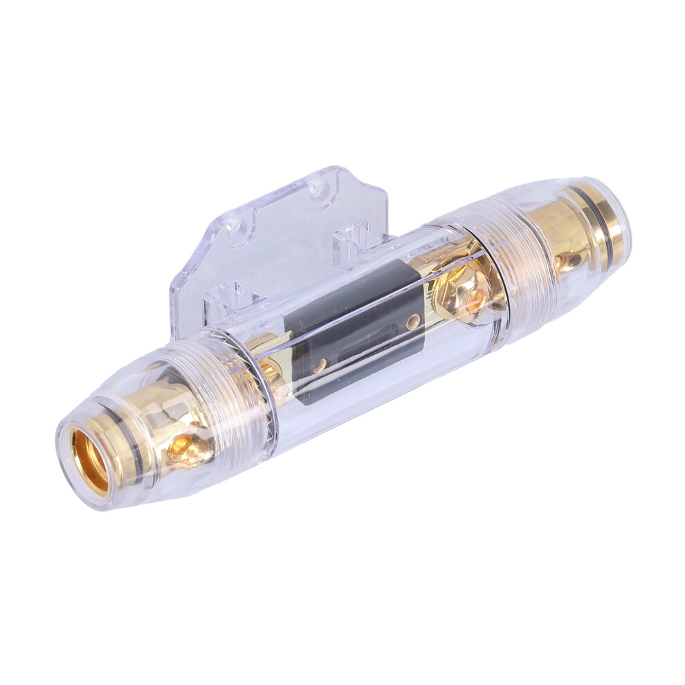 Fuse Holder Block Audio Power 100A Agu In Out With Goldplated In Line For Car Yacht 9471322760728