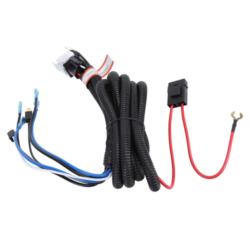 Kit relais de klaxon SPST à 4 broches, 80 A, 24 V noir 1